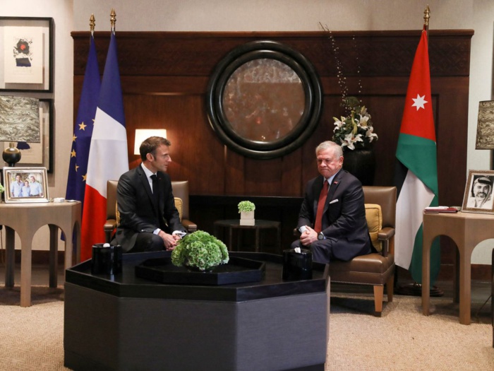 Macron affirme que "la reconnaissance d'un Etat palestinien n'est pas un tabou pour la France" Macron affirme que "la reconnaissance d'un Etat palestinien n'est pas un tabou pour la France"