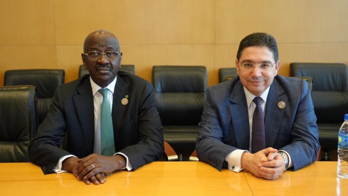 Bourita s’entretient avec son homologue mauritanien en marge du Conseil Exécutif de l’UA Bourita s’entretient avec son homologue mauritanien en marge du Conseil Exécutif de l’UA