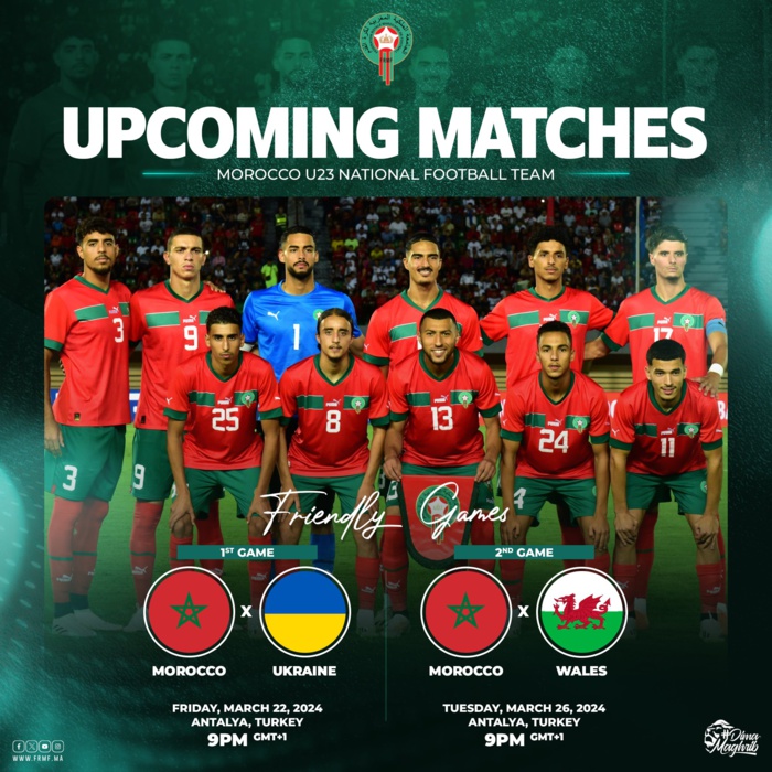 JO 2024 /Équipe nationale U23: Un stage de préparation en Turquie JO 2024 /Équipe nationale U23: Un stage de préparation en Turquie