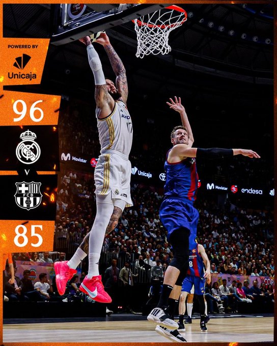 Basketball espagnol/Coupe du Roi: Le Real remporte et le Trophée et le Clasico ! Basketball espagnol/Coupe du Roi: Le Real remporte et le Trophée et le Clasico !