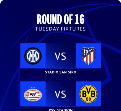 Ligue des champions: Inter-Atlético en grande affiche ce soir Ligue des champions: Inter-Atlético en grande affiche ce soir