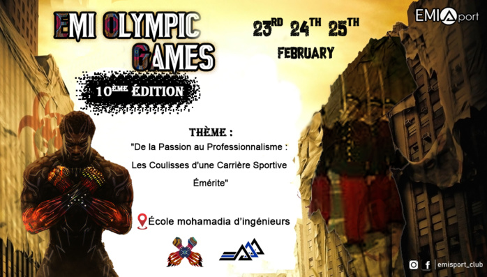 Sport universitaire/École Mohammedia d'Ingénieurs : Les 10es EMI Olympic Games Sport universitaire/École Mohammedia d'Ingénieurs : Les 10es EMI Olympic Games