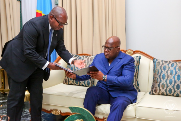 RDC: le Premier ministre Sama Lukonde démissionne RDC: le Premier ministre Sama Lukonde démissionne