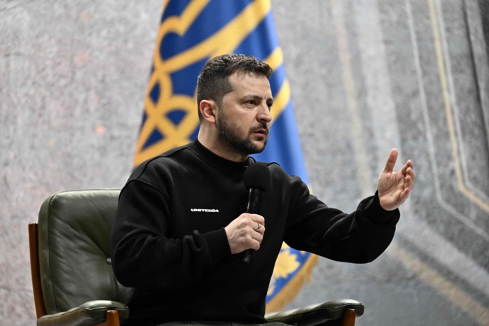 A l'aube d'une 3e année de guerre, Zelensky proclame que l'Ukraine "vaincra" la Russie