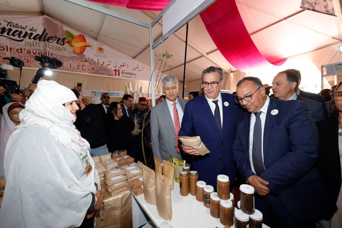 Festival de l'Amandier à Tafraoute : Aziz Akhannouch inaugure une fête d'envergure pour l'agriculture Marocaine Festival de l'Amandier à Tafraoute : Aziz Akhannouch inaugure une fête d'envergure pour l'agriculture Marocaine