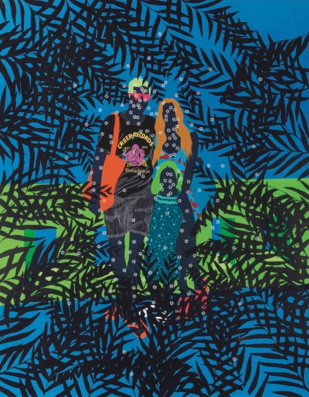 Acrylique pigments et stylo sur toile, 270 x 210 cm, 2023. Acrylique pigments et stylo sur toile, 270 x 210 cm, 2023.