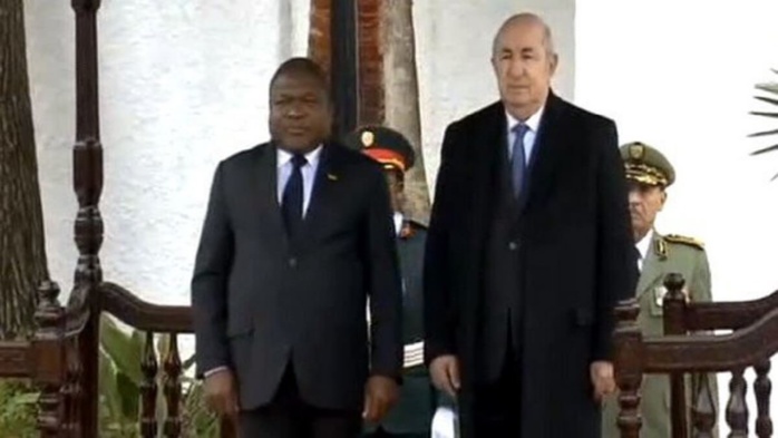 Algérie : Le président du Mozambique à Alger sans un programme précis