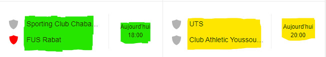 Botola D1/J22: Coup d’envoi, ce soir Botola D1/J22: Coup d’envoi, ce soir
