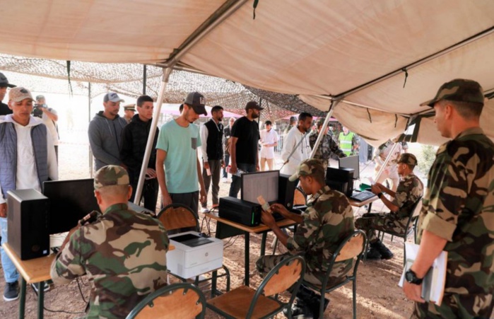 Lancement de l'opération de recensement relative au service militaire au titre de l'année 2024