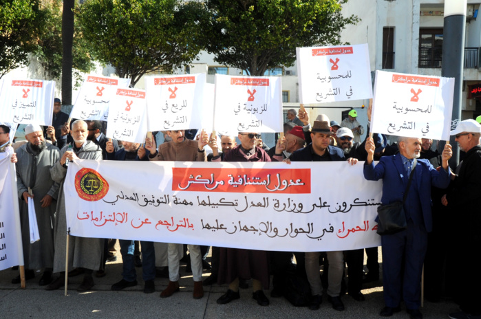 Justice : Les Adouls montent au créneau Justice : Les Adouls montent au créneau