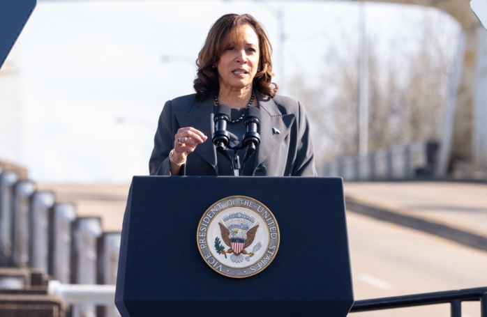 Kamala Harris, qui hausse le ton contre Israël, reçoit un rival de Netanyahu