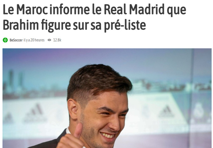 Equipe nationale / Brahim Diaz : Diaz sur la pré-liste de Regragui ! Equipe nationale / Brahim Diaz : Diaz sur la pré-liste de Regragui !