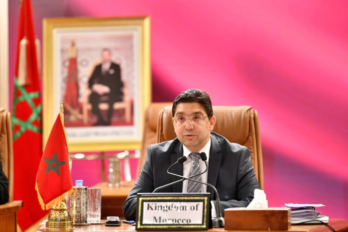 Bourita affirme au Caire l'engagement inébranlable du Maroc, sous la direction de SM le Roi, envers la question Palestinienne Bourita affirme au Caire l'engagement inébranlable du Maroc, sous la direction de SM le Roi, envers la question Palestinienne