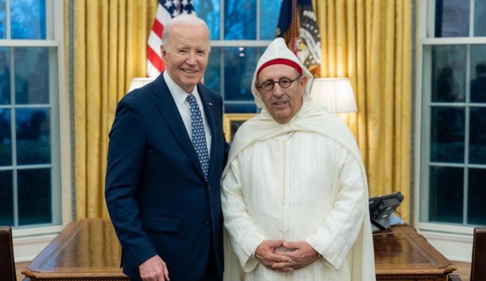 Etats-Unis : Youssef Amrani présente ses lettres de créance au président Joe Biden Etats-Unis : Youssef Amrani présente ses lettres de créance au président Joe Biden