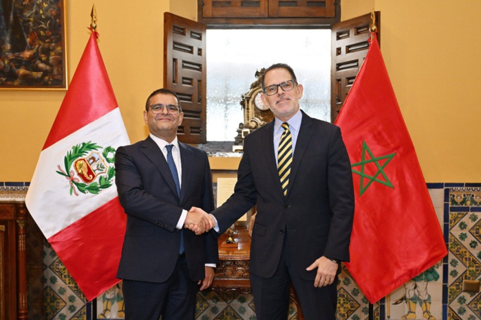 Maroc-Pérou : Lima salue l'Initiative Atlantique lancée par SM le Roi Maroc-Pérou : Lima salue l'Initiative Atlantique lancée par SM le Roi