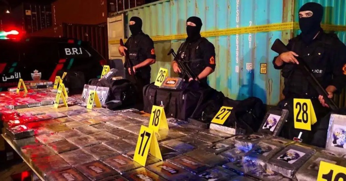 Saisie record de plus d’une tonne de cocaïne au port de Tanger Med. Ph. archives Saisie record de plus d’une tonne de cocaïne au port de Tanger Med. Ph. archives