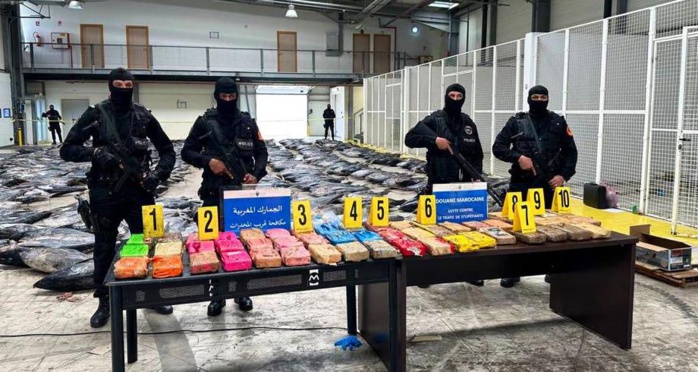 Saisie de 59 kilogrammes et 218 grammes de cocaïne dans un conteneur frigorifique au port Tanger Med. (Archive)