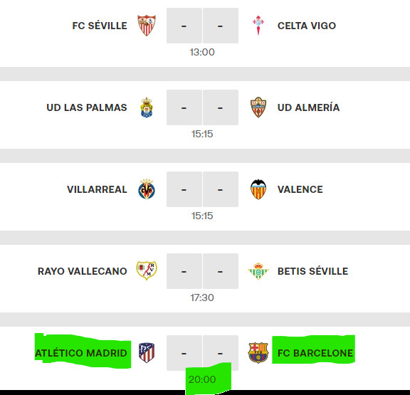 Liga /J29: Ce soir le choc Atletico-Barça Liga /J29: Ce soir le choc Atletico-Barça