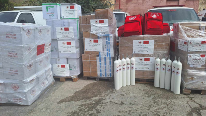 Aide humanitaire à Gaza: L'Agence Bayt Mal Al Qods remet des équipements à l’hôpital "Le Croissant Rouge" à Al Qods Aide humanitaire à Gaza: L'Agence Bayt Mal Al Qods remet des équipements à l’hôpital "Le Croissant Rouge" à Al Qods