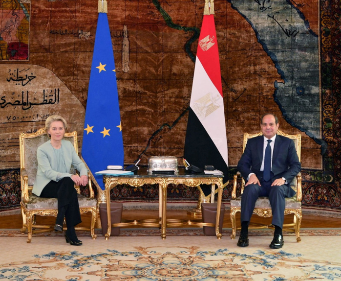 L'UE signe un accord de partenariat pour 7,4 mds d'euros avec l'Egypte L'UE signe un accord de partenariat pour 7,4 mds d'euros avec l'Egypte