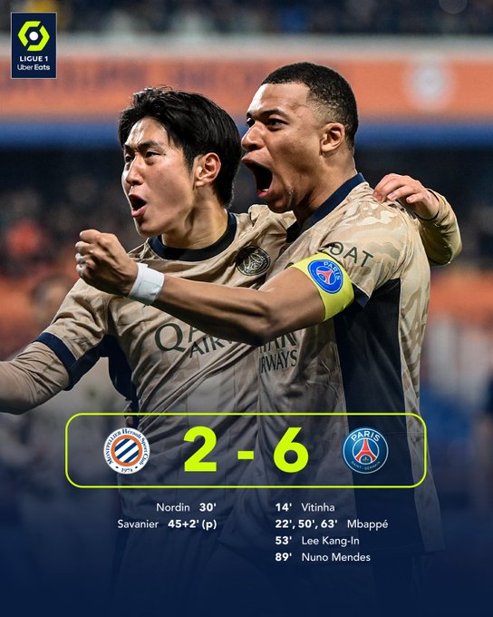 Ligue 1 / J26: Le PSG s’envole vers le titre ! Ligue 1 / J26: Le PSG s’envole vers le titre !