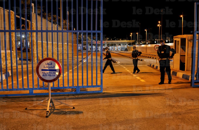 Bab Sebta: Mise en échec d'une tentative de trafic de chira Bab Sebta: Mise en échec d'une tentative de trafic de chira