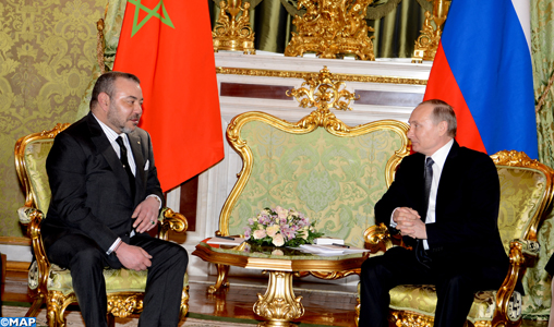 SM le Roi félicite Vladimir Poutine à l’occasion de sa réélection SM le Roi félicite Vladimir Poutine à l’occasion de sa réélection