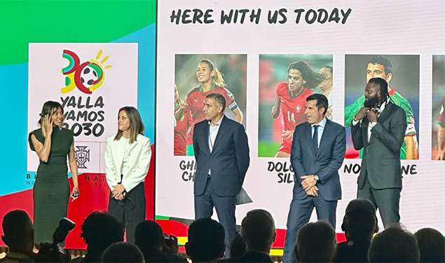 Coupe du monde 2030 : Présentation à Lisbonne des ambassadeurs de la candidature conjointe Maroc-Portugal-Espagne