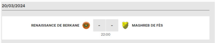 Botola D1 / Mise à jour de la J22: RSB- MAS ce soir Botola D1 / Mise à jour de la J22: RSB- MAS ce soir