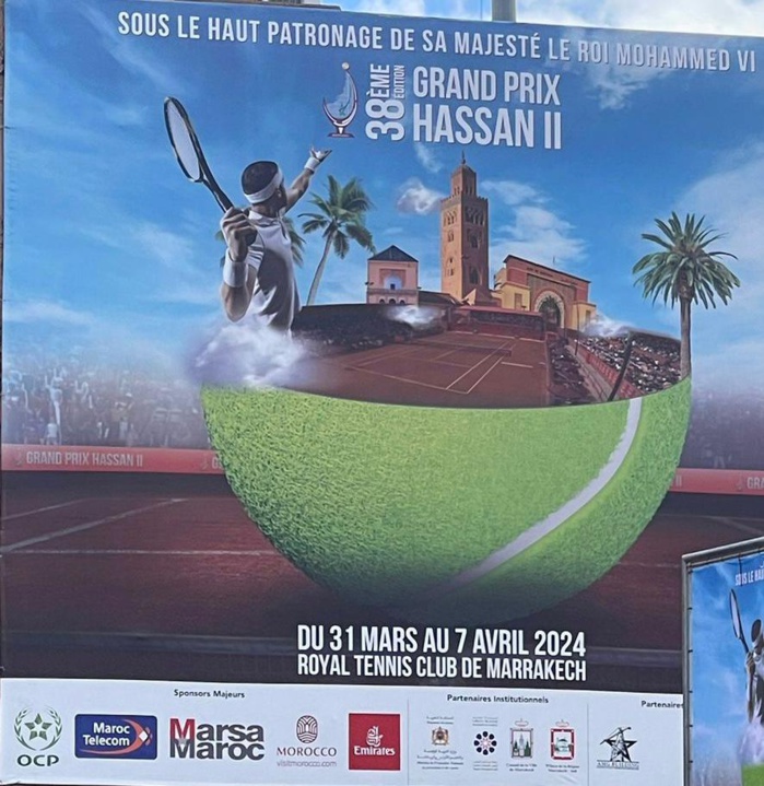 Tennis / Grand Prix Hassan II : Conférence de presse au Royal Tennis club de Marrakech Tennis / Grand Prix Hassan II : Conférence de presse au Royal Tennis club de Marrakech