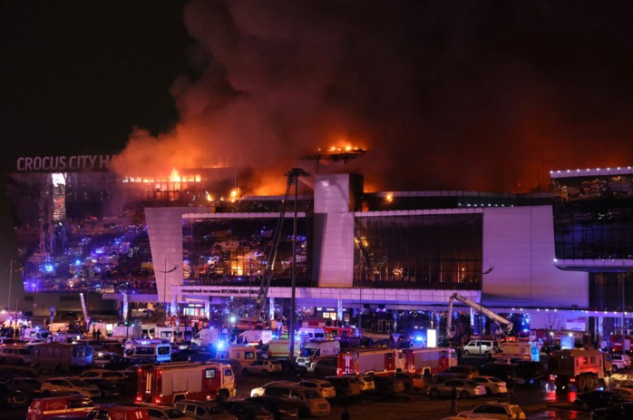 Au moins 40 morts et 100 blessés dans une attaque à Moscou