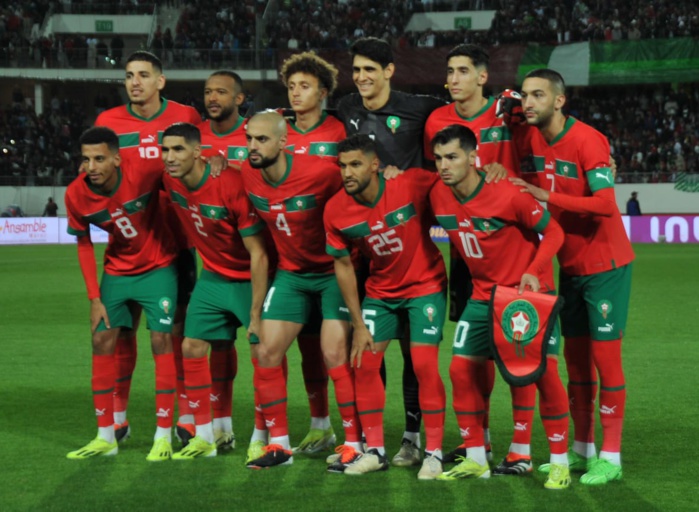 Foot amical :  Les Lions de l’Atlas maîtrisent les Palancas Negras