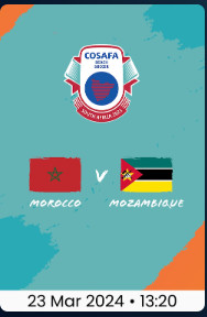 COSAFA Beach Soccer Tournament: Maroc - Mozambique en finale ce samedi