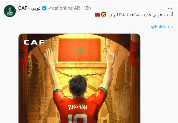 Maroc-Angola / Brahim Diaz: « Heureux, reconnaissant, fier et bien à l’aise ! » Maroc-Angola / Brahim Diaz: « Heureux, reconnaissant, fier et bien à l’aise ! »