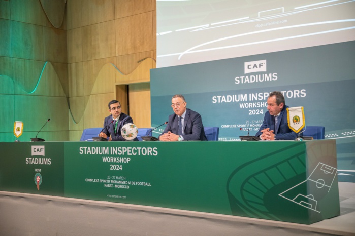 CAF/FRMF :  Rabat accueille ‘’l'Atelier des Inspecteurs de Stades de la CAF’’
