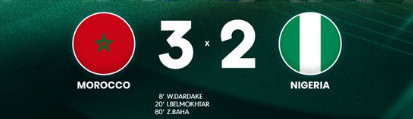 Foot amical U16 / Maroc-Nigéria: Les Lionceaux s'inclinent devant les Nigérians Foot amical U16 / Maroc-Nigéria: Les Lionceaux s'inclinent devant les Nigérians