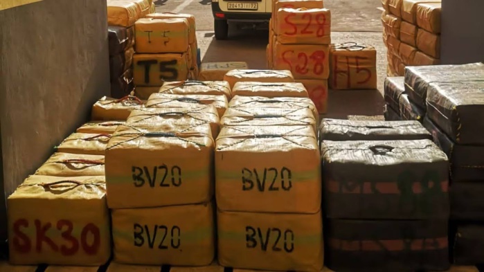 Casablanca: Mise en échec d’une grande opération de trafic de drogue et saisie de 10 tonnes et 300 kilogrammes de chira