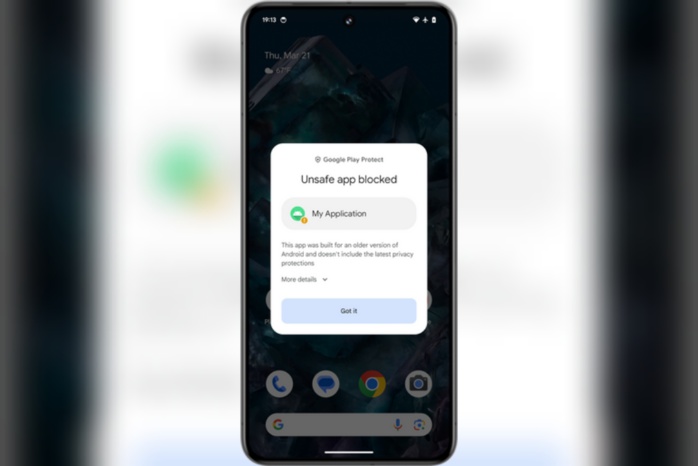 Android 15: L’installation de certaines applications anciennes pourrait être limitée