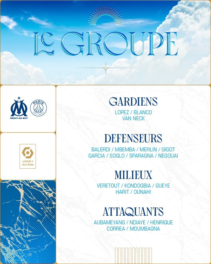Ligue 1 / Ce soir : 6 Marocains lors du clasico OM - PSG ? Horaire ? Ligue 1 / Ce soir : 6 Marocains lors du clasico OM - PSG ? Horaire ?