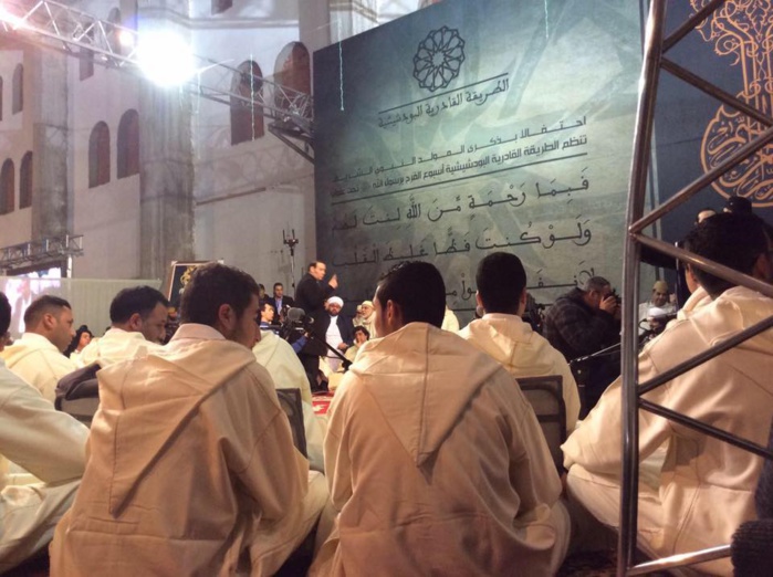 Tanger: Le groupe de la Tariqa Qadiriya Boutchichiya gratifie le public d'une somptueuse soirée soufie