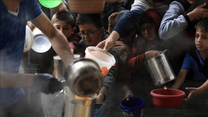 Les enfants de Gaza face aux affres de la faim Les enfants de Gaza face aux affres de la faim