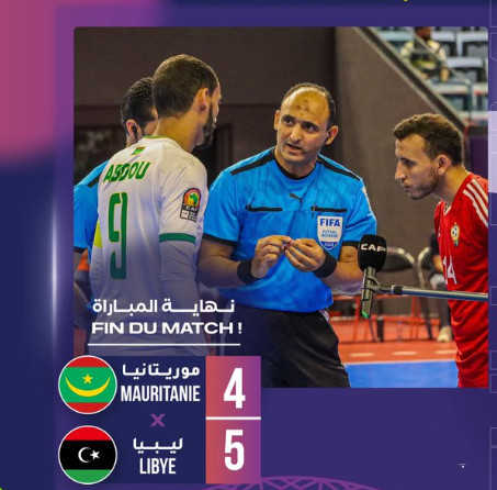 CAN Futsal Maroc 24 / Groupe B-J2:  Les Libyens gagnent et se repositionnent  !