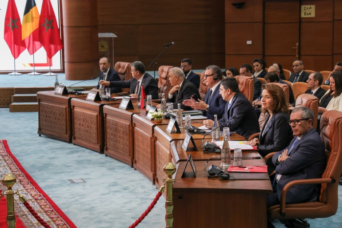 Le Maroc et la Belgique réaffirment leur volonté partagée d'établir un partenariat stratégique tourné vers l'avenir Le Maroc et la Belgique réaffirment leur volonté partagée d'établir un partenariat stratégique tourné vers l'avenir