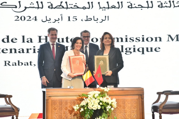 Maroc-Belgique : Signature de deux mémorandums d'entente et d'une feuille de route de coopération