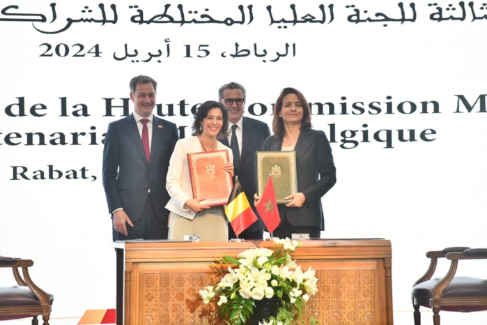 Maroc-Belgique : Signature de deux mémorandums d'entente et d'une feuille de route de coopération Maroc-Belgique : Signature de deux mémorandums d'entente et d'une feuille de route de coopération