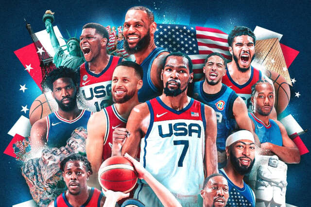 Basketball: LeBron James et Steph Curry mèneront une nouvelle «Dream Team» aux JO 2024