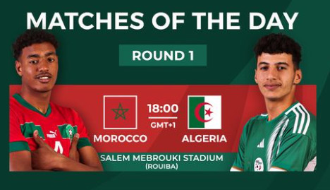 Tournoi de l’UNAF / Avril 24- Aujourd'hui, Maroc vs Algérie en ouverture : horaire et chaine ? Tournoi de l’UNAF / Avril 24- Aujourd'hui, Maroc vs Algérie en ouverture : horaire et chaine ?