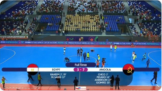 CAN Futsal Maroc 24 : Les Angolais qualifiés pour la finale et le Mondial 24.