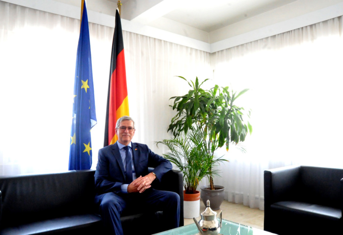 Robert Dölger, l’ambassadeur allemand. (Ph : Nidal Nidal) Robert Dölger, l’ambassadeur allemand. (Ph : Nidal Nidal)