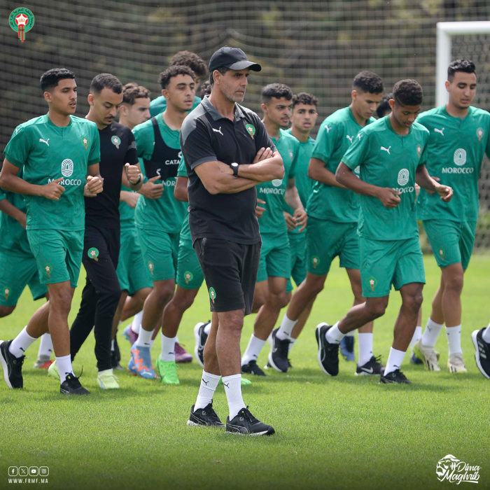 FRMF / Equipe Nationale U18 :  Maroc vs Guatemala aujourd'hui